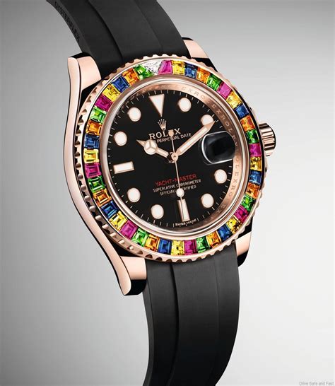 rolex oyster perpetual yacht master 40 gem set|rolex yacht master cost.